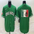 2023 World Cup Mexico blank Green majestic baseball jerseys