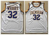 Monica Wright #32 Basketball Movie Crenshaw Love white Basketball Jersey