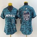 Youth American League Los Angeles Angels Nike Teal 2023 MLB All-Star Game Jersey 01