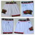 Memphis Grizzlies white nba shorts-LT