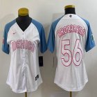 Youth 2023 World Cup Mexico #56 Randy Arozarena white skyblue majestic baseball jerseys 11