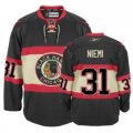 Chicago Blackhawks #31 NIEMI black nhl jersey