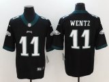 Philadelphia Eagles #11 Carson Wentz black Color Rush Limited Jersey