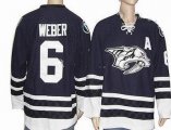 Nashville Predators #6 Shea Weber black NHL Jerseys