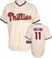 Philadelphia Phillies Jimmy Rollins 11 cream beige jersey