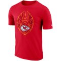 Men's Kansas City Chiefs Nike Red Fan Gear Icon Performance T-Shirt