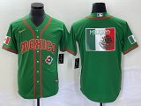 2023 World Cup Mexico blank green majestic baseball jerseys 38