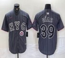 Nike New York Mets #39 Edwin Diaz gray majestic majestic baseball jerseys city version 02