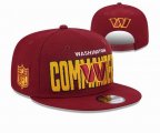 2023 Washington Commanders red NFL Snapback Hats-YD