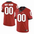 Custom Georgia Bulldogs Alumni red Football Jersey