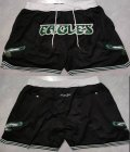 Philadelphia Eagles black NFL shorts with pocket