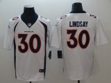 Denver Broncos #30 Lindsay Nike white Color Rush Limited Jerseys