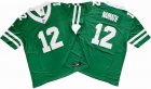 New York Jets 12# Joe Namath Nike Legacy Green Vapor F.U.S.E. Limited Jersey