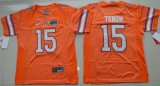 Youth Florida Gators Tim Tebow 15 College Football Jersey - orange