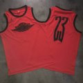 NBA #23 Michael Jordan red basketball jerseys-LT