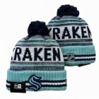 2024 Seattle Kraken green blue white NHL Sports Cuffed Knit Hats