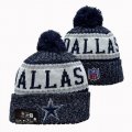 2024 Dallas Cowboys blue white NFL Sports Cuffed Knit Hats 06