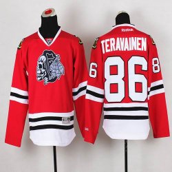 Youth chicago blackhawks #86 Teuvo Teravainen red nhl jerseys