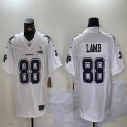 Dallas Cowboys 88# CeeDee Lamb white fashion Nike Vapor F.U.S.E. Limited Jersey-BD