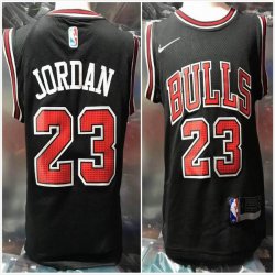 Nike Chicago Bulls #23 Michael Jordan black NBA Toddler jerseys-OD