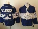 Reebok #29 William Nylander Toronto Maple Leafs Blue 2017 Centennial Classic Premier Player Jerseys