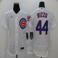 Nike Chicago Cubs Anthony Rizzo #44 white Flexbase Authentic Collection Jersey