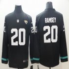 Jacksonville Jaguars #20 Ramsey black nike Color Rush Limited Long Sleeves Jersey