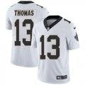 Saints #13 Thomas Nike white Color Rush Limited Jersey