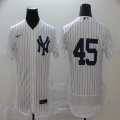 Nike New York Yankees #45 Luke Voit white Flexbase Authentic Collection Jersey