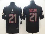 Washington Redskins #21 Sean Taylor black nike new Black Color Rush Limited Jersey