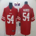 San Francisco 49ers #54 Fred Warner nike red Color Rush Limited Jersey