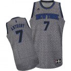 New York Knicks #7 Carmelo Anthony Gray NBA limitd Jerseys