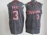 Adidas Los Angeles Clippers 3 Chris Paul Grey NBA Jersey