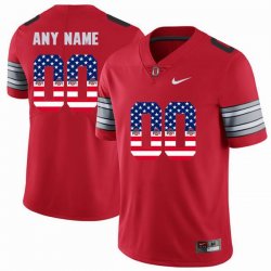 Custom Ohio State red college football Color Rush Limited Jersey