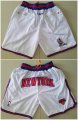 Nike New York Knicks white nba shorts with pocket-TY