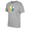 Men's Edmonton Oilers Reebok Gray Rainbow Pride T-Shirt