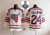 2014 stanley cup Rangers #24 Ryan Callahan Cream NHL Jerseys