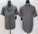 Nike Tampa Bay Buccaneers blank Hemp grey baseball Joint name -BD