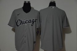 Nike Chicago White Sox blank gray majestic baseball Jersey