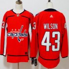 Adidas Washington Capitals #43 Tom Wilson red ice hockey Jerseys 01