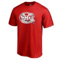 Men's Montreal Canadiens Fanatics Branded Red Canada Wave T-Shirt