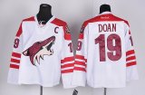 Phoenix Coyotes Shane Doan #19 White NHL Jerseys