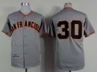 San Francisco Giants 1962 Orlando Cepeda 30 Grey MLB Jersey