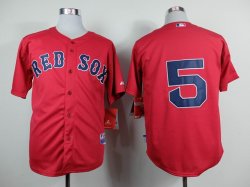 Boston Red Sox #5 Allen Craig Red MLB Jerseys