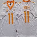 Tennessee Volunteers #11 Jalin Hyatt white college NCA Jersey