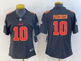 Youth Nike Kansas City Chiefs #10 Isiah Pacheco black gold Color Rush Limited Jersey