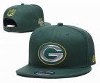 2023 Packers green NFL Snapback Hats-YD 01