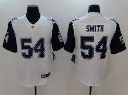 Dallas Cowboys #54 Jaylon Smith Nike white blue Color Rush Limited Jersey