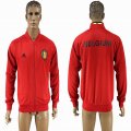 2016 Belgium red soccer jacket