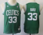 Youth Boston Celtics #33 Larry Bird green Throwback nba jerseys